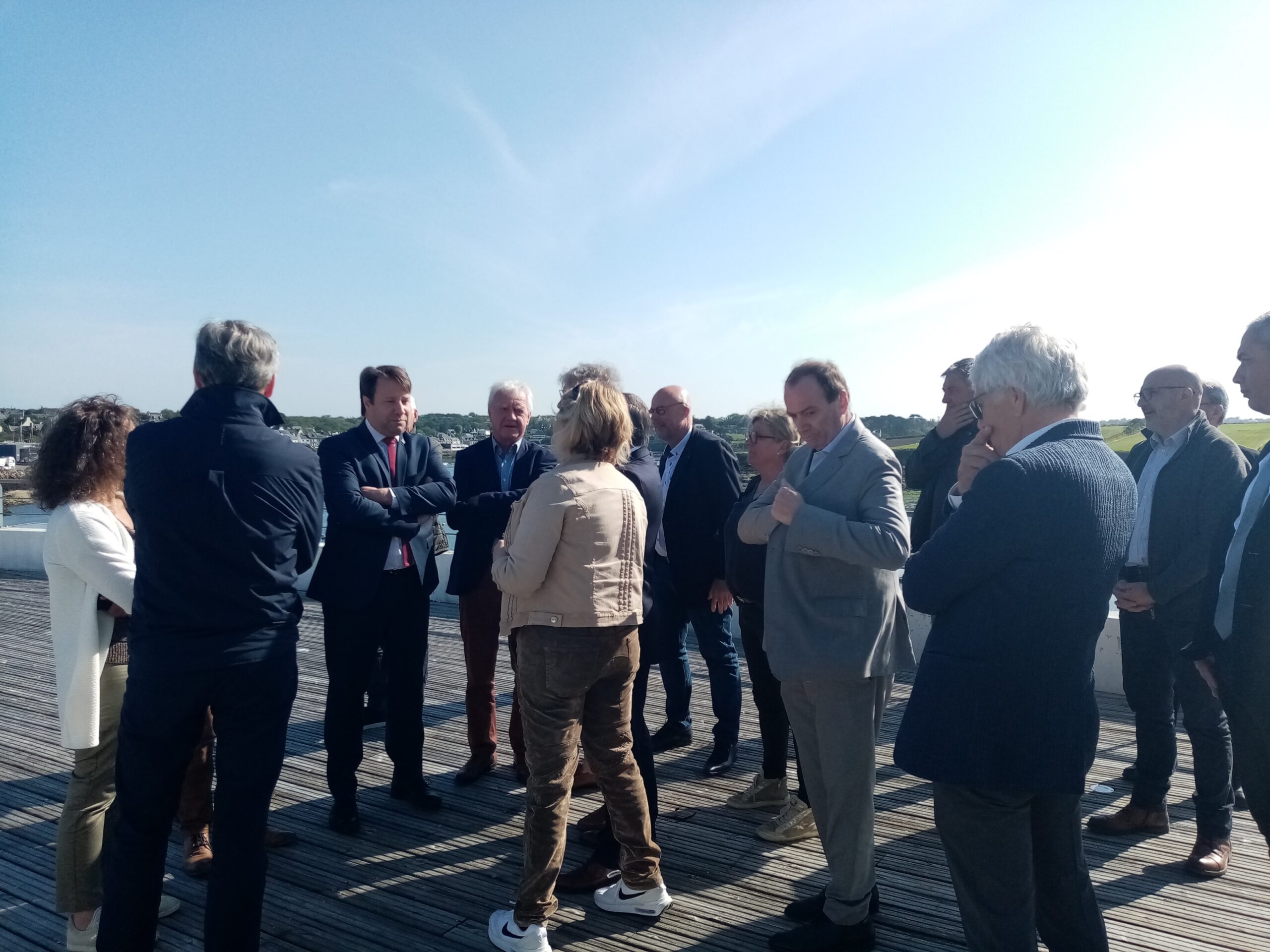 Inauguration du centre de recherche appliquée Breizhmer à Porscave dans le Finistère
