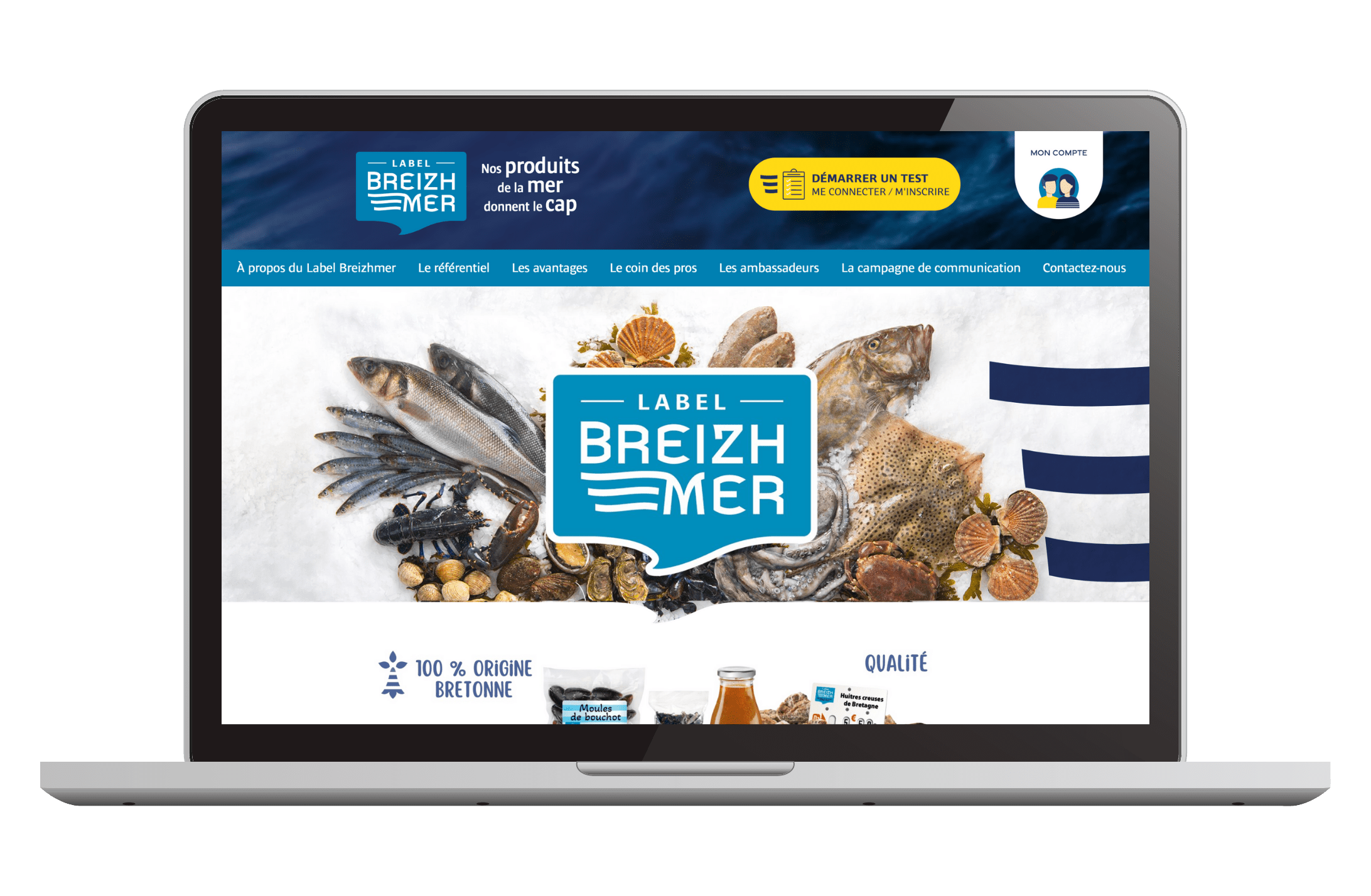 Nouveau site web Label Breizhmer