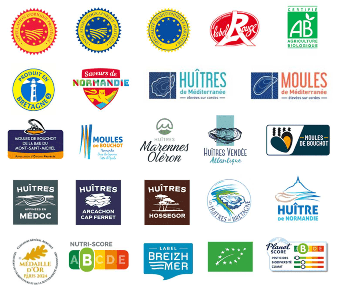 Etude FranceAgrimer sur les labels en conchyliculture